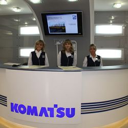 Komatsu. Центр технической поддержки